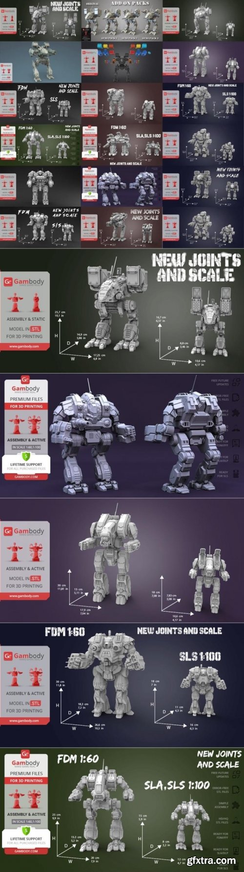 Mech Warrior – 3D Print Model