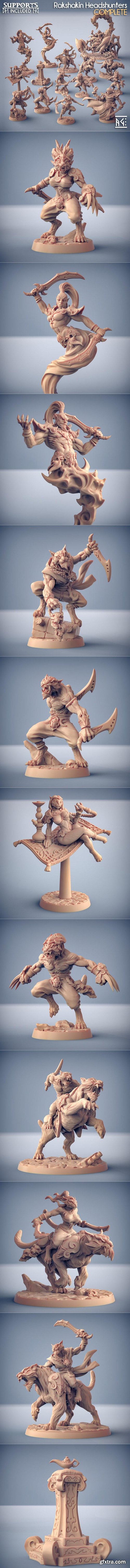 Rakshakin Headhunters – 3D Print Model