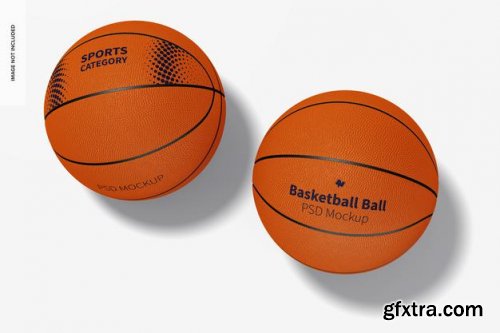 Basketball ball mockup