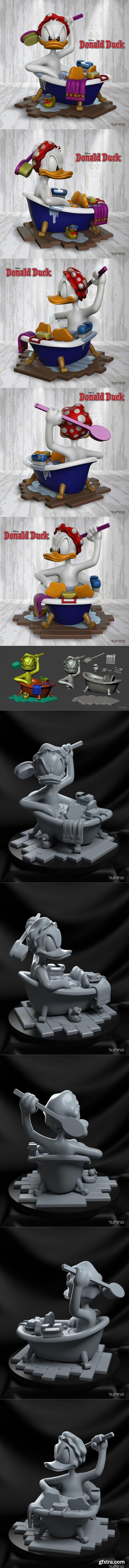 Donald Duck Bath – 3D Print Model