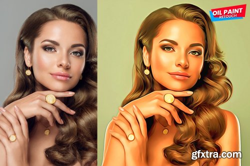 CreativeMarket - Oil Paint Retouch 6152691