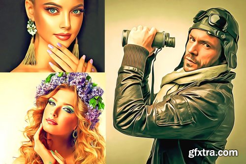 CreativeMarket - Oil Paint Retouch 6152691