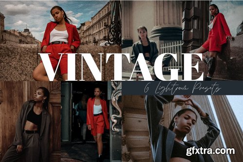  CreativeMarket - Vintage Collection Lightroom Presets 6154822