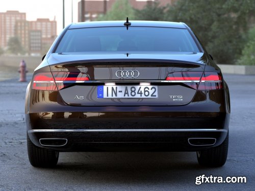 Audi A8 2014 3D model