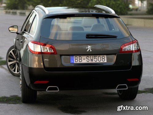 Peugeot 508 SW 2013 3D model