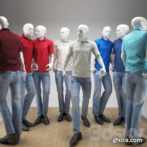 Mannequins man LACOSTE