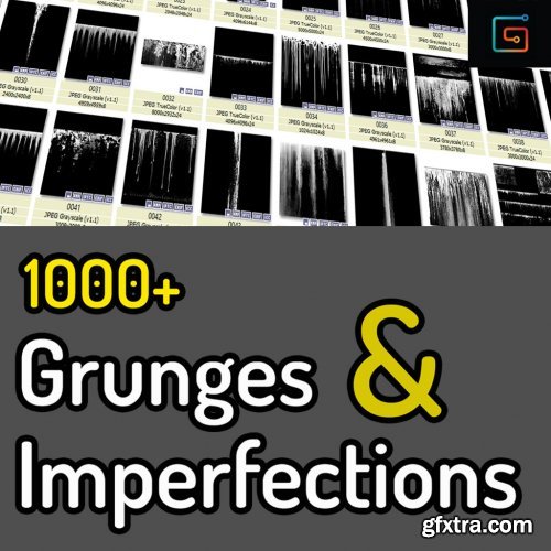 Gumroad  - 100 Grunges &amp; Imperfection Texture Pack by Texturing Tools &amp;  Collections