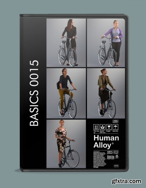 Human Alloy - Basics 0015 - People 3d models