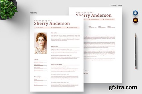 CV Resume & Cover Letter Template 