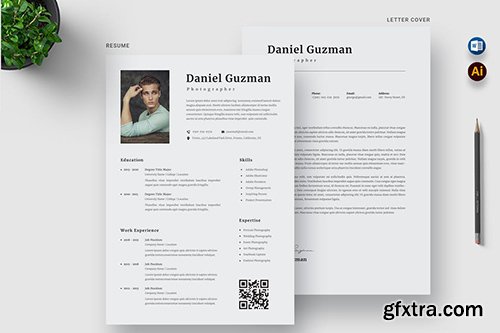 Clean CV Resume HGFBLKQ