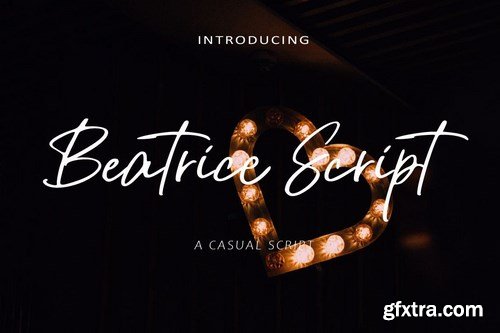 Beatrice Script - Casual Script