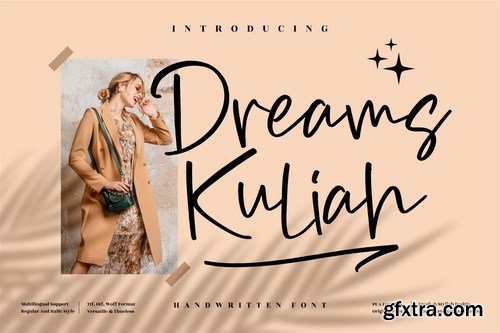 Dreams Kuliah Handwritten Font