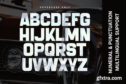 Babell Bold - Strong Typeface