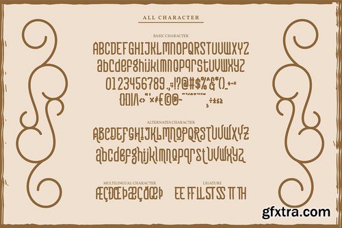 The Riverstone Classic Vintage Font