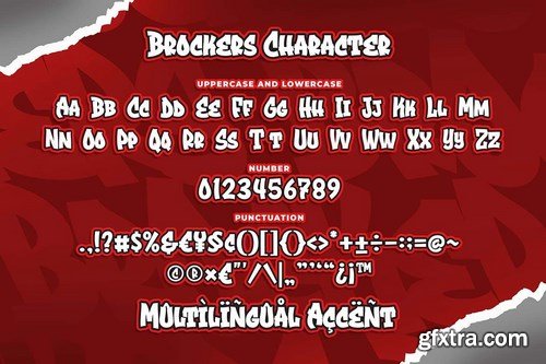 Brockers Urban Graffiti Art Business Font