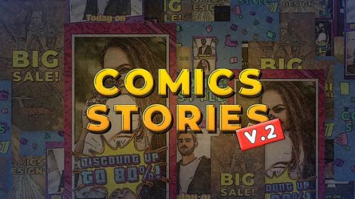 Videohive - Comics Instagram Stories v.2 - MOGRT - 32893805 - 32893805