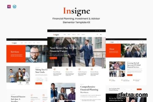 ThemeForest - Insigne v1.0.1 - Financial Business & Investment Elementor Template Kit - 32867793