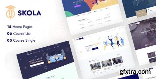 ThemeForest - Skola v1.0.0 - LMS Online Courses WordPress Theme - 32824479