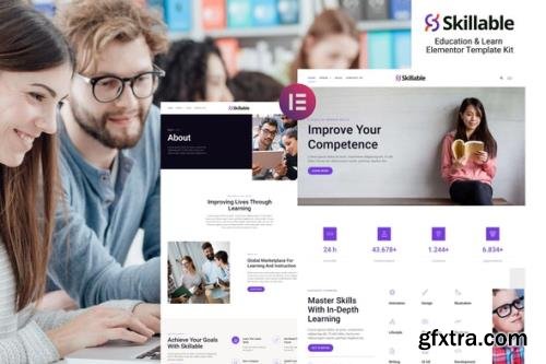 ThemeForest - Skillable v1.0.0 - Education and Learn Elementor Template Kit - 32916399