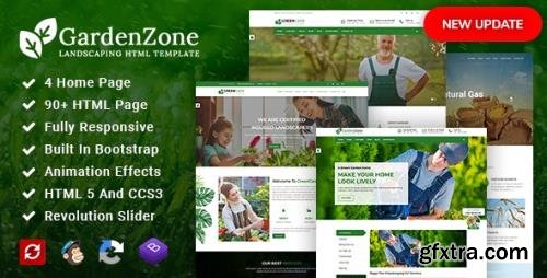 ThemeForest - GardenZone v2.3 - Agriculture, Gardening & Landscaping Responsive HTML Template - 19306685