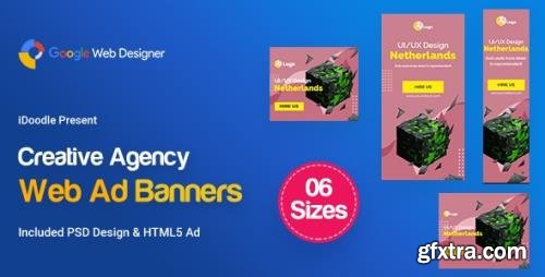 CodeCanyon - C13 - Creative, Startup Agency Banners HTML5 Ad - GWD & PSD v1.0 - 23781048