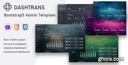 CodeCanyon - Dashtrans v1.0 - Bootstrap5 Admin Template - 31289526