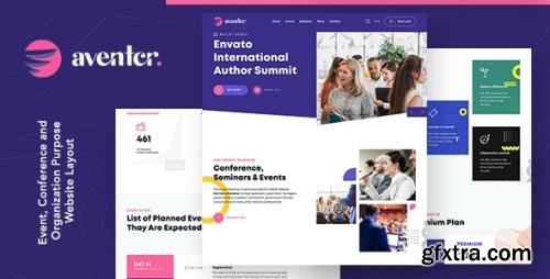 ThemeForest - Aventer v1.0 - Conferences & Events HTML Template - 32520306