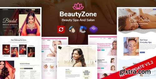 ThemeForest - BeautyZone v1.2 - Beauty Spa Salon Massage HTML Template (Update: 10 April 20) - 22597410