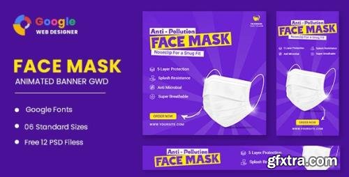 CodeCanyon - Face Mask Animated Banner Google Web Designer v1.0 - 32892627