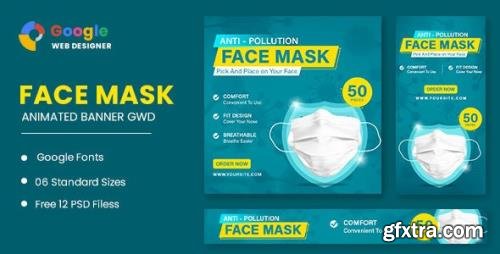 CodeCanyon - Face Mask Animated Banner Google Web Designer v1.0 - 32917419