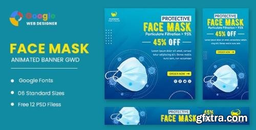 CodeCanyon - Face Mask Animated Banner Google Web Designer v1.0 - 32892615