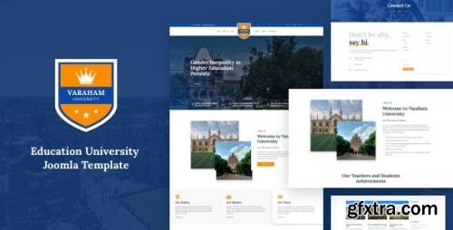 ThemeForest - Varaham v1.0 - Education University Joomla Template - 32839879