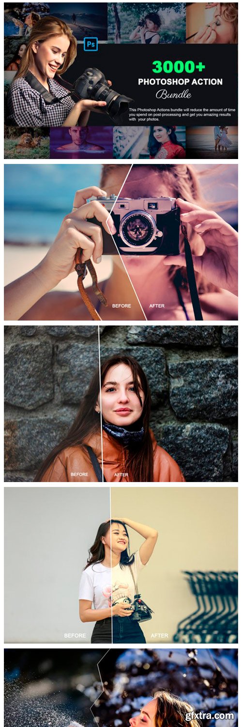 3000+ Exclusive Photoshop Actions 13671526