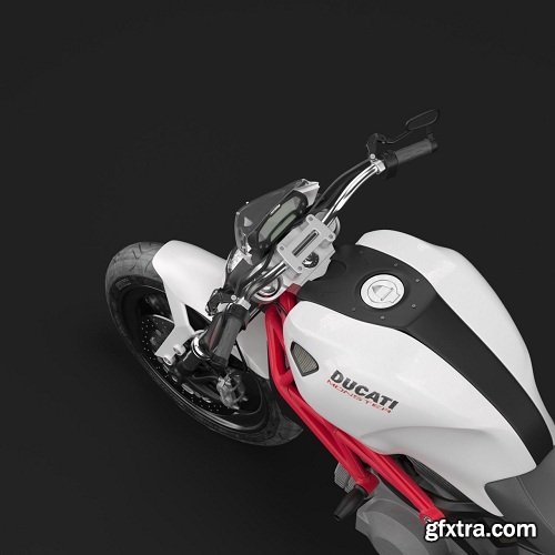 Ducati Monster 696 3D model