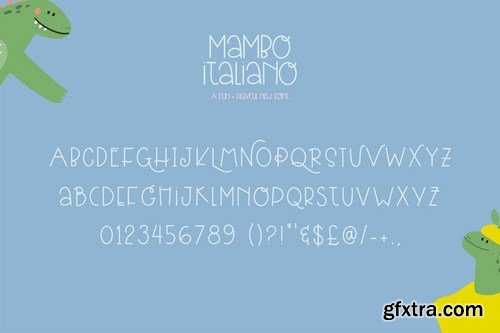 Mambo Italiano Font