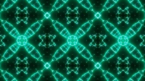 Videohive - Shining Green Laser Beam Light Kaleidoscope Loop 4K 11 - 32931822 - 32931822