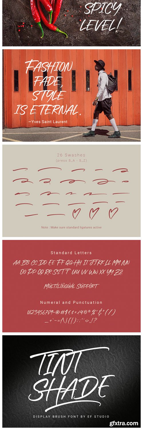 Tint Shade Font