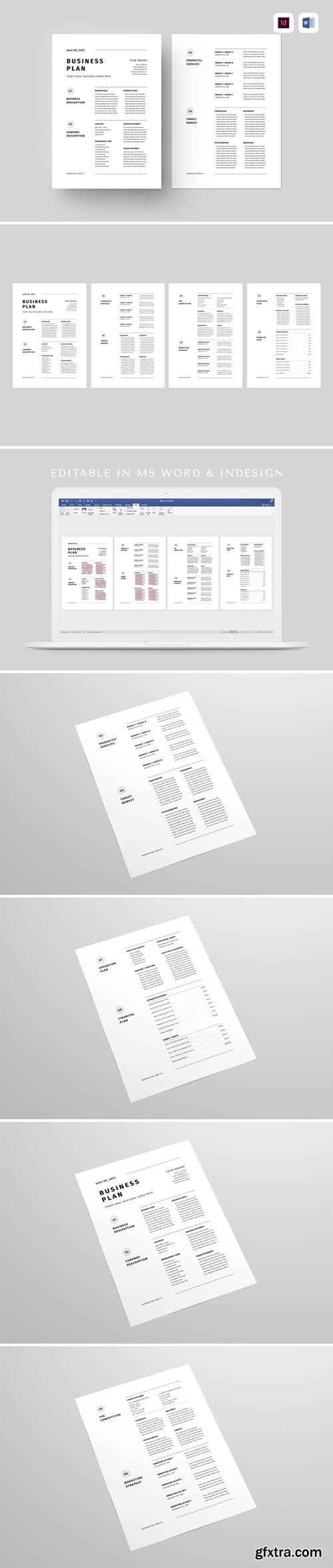 Business Plan | MS Word & Indesign