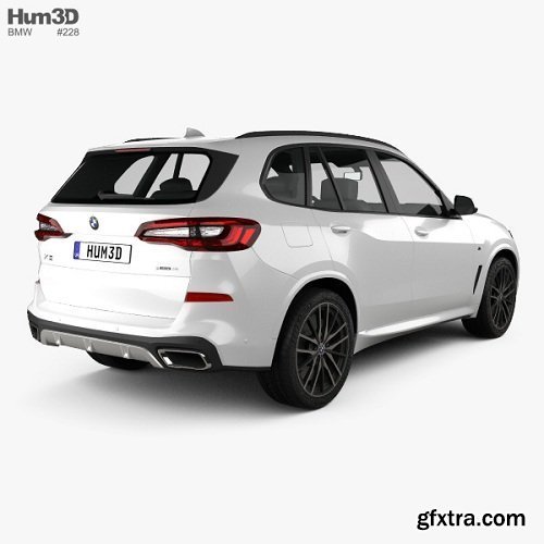 BMW X5 (G05) M sport 2019 3D Model