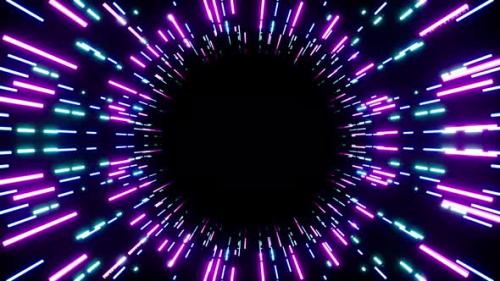 Videohive - Neon Beam Place Holder 4K - 32936068 - 32936068