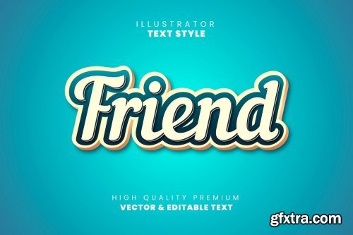 CreativeMarket - Editable text effects - Illustrator 4699063