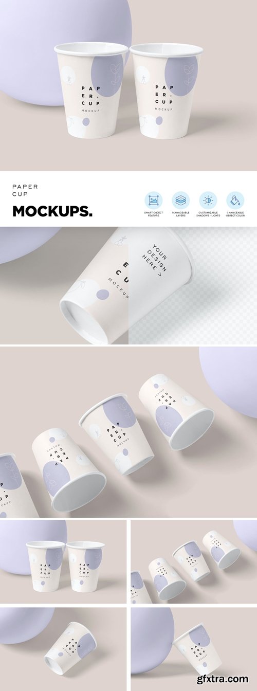 Paper Cup Mockups