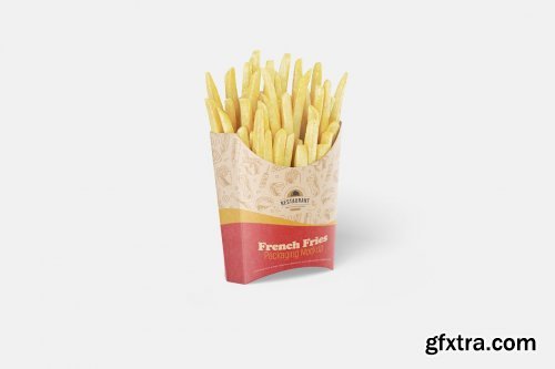 CreativeMarket - French Fries Packaging Mockup 5025126