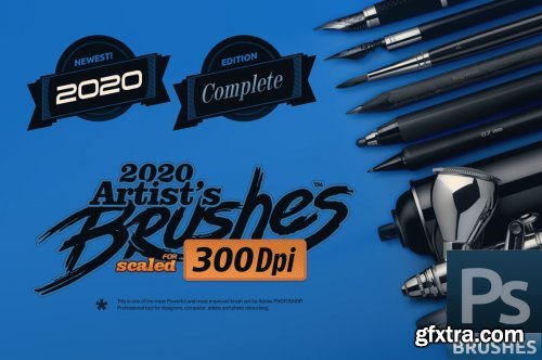 CreativeMarket - RM Artist\'s Brushes (for 300 DPI) 4677776