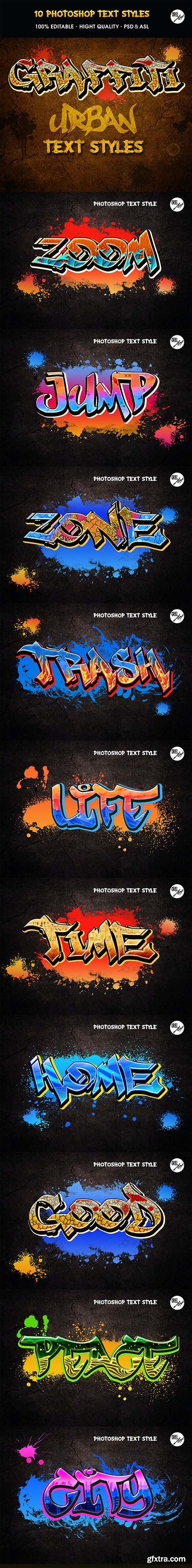 GraphicRiver - Graffiti Text Styles 31259545