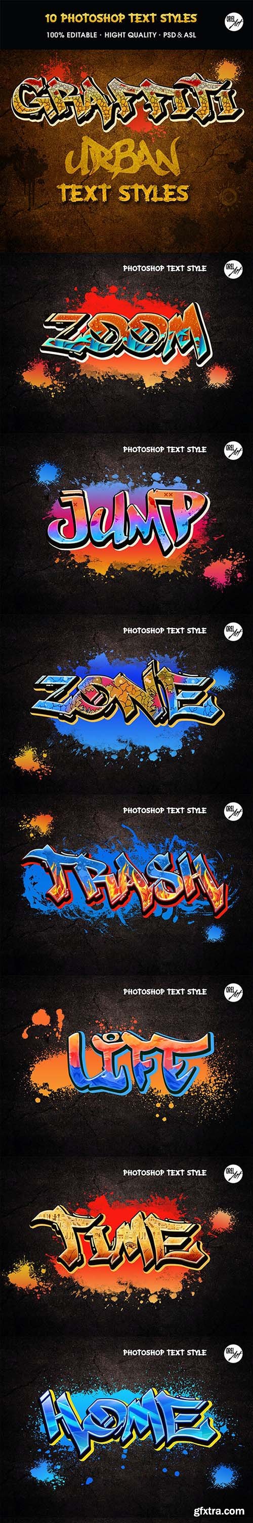 GraphicRiver - Graffiti Text Styles 31259545