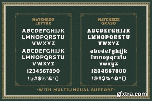 Matchbox Font Collections
