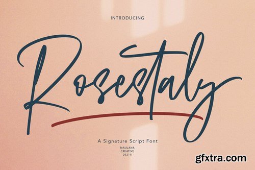 Rosestaly Signature Script Font