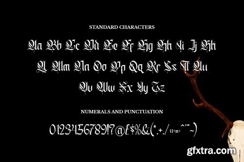 Gold Empire - Blackletter Font