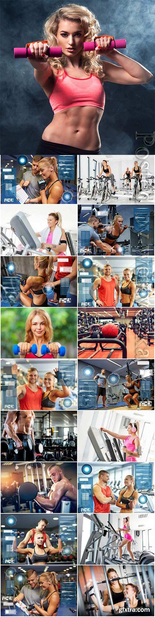 People and sport concept stock photo